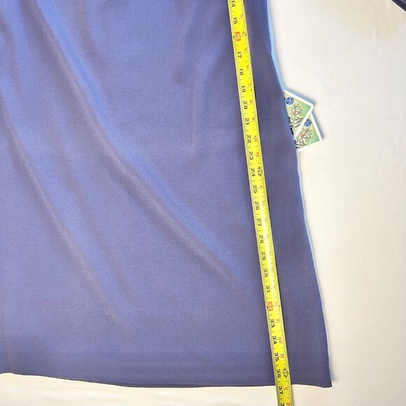 Navy Blue Escada Dress with pleated sleeves size 36 - Picture 8 of 11